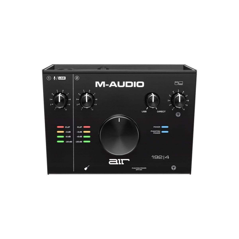 M-AUDIO AIR 192/4 Interfaz de audio USB de 2 canales, 24 bits / 192 kHz,