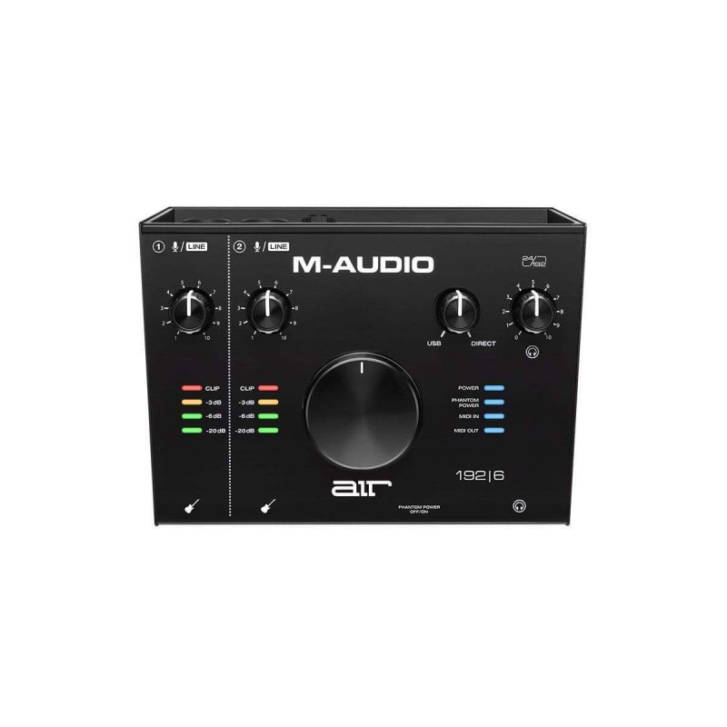 M-AUDIO AIR 192/6 Interfaz de Audio USB de 2 Canales, 24 bits/ 192 kHz.