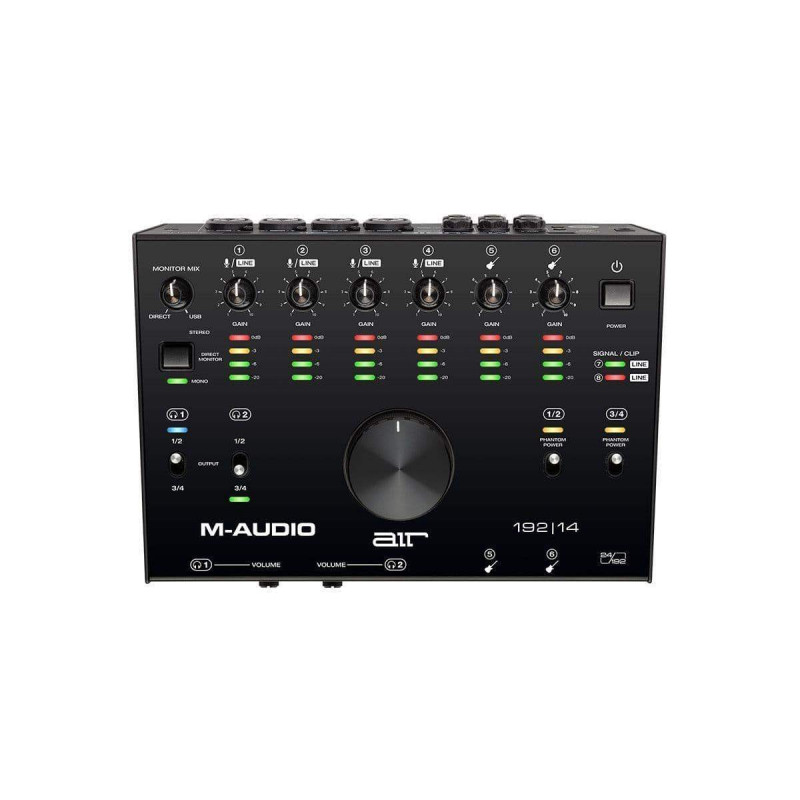 M-AUDIO AIR 192/14 Interfaz de Audio USB de 8 canales ,Resolución de 24 bits / 192 kHz