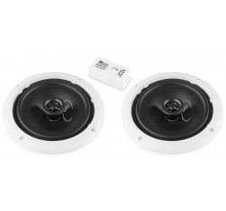 Power Dynamics BT10SET Set de Amplificador BT + 2 altavoces marinos 5" 2