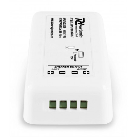 Power Dynamics BT10SET Set de Amplificador BT + 2 altavoces marinos 5"