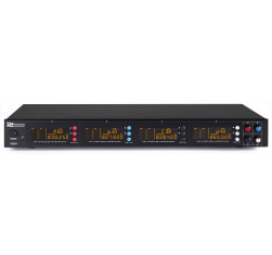 POWER DYNAMICS PD504, Sistema Inalambrico de Mano de 4 micros, UHF, 4x50 Canales, 4 salidas XLR. 2