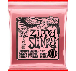 Juego de cuerdas para Guitarra Eléctrica ERNIE BALL Zippy Slinky Nickel Wound 2221 07-36