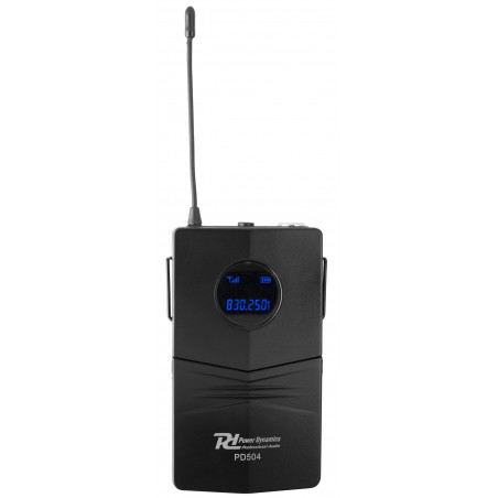POWER DYNAMICS PD504B Set de 4 micros inalambricos Levalier / Headset UHF ,4x50 Canales, salidas XLR POWER DYNAMICS PD504B Set de 4 micros inalambricos Levalier / Headset UHF ,4x50 Canales, salidas XLR