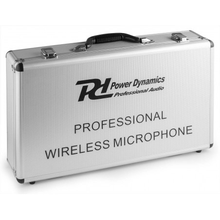 POWER DYNAMICS PD504B Set de 4 micros inalambricos Levalier / Headset UHF ,4x50 Canales, salidas XLR POWER DYNAMICS PD504B Set de 4 micros inalambricos Levalier / Headset UHF ,4x50 Canales, salidas XLR