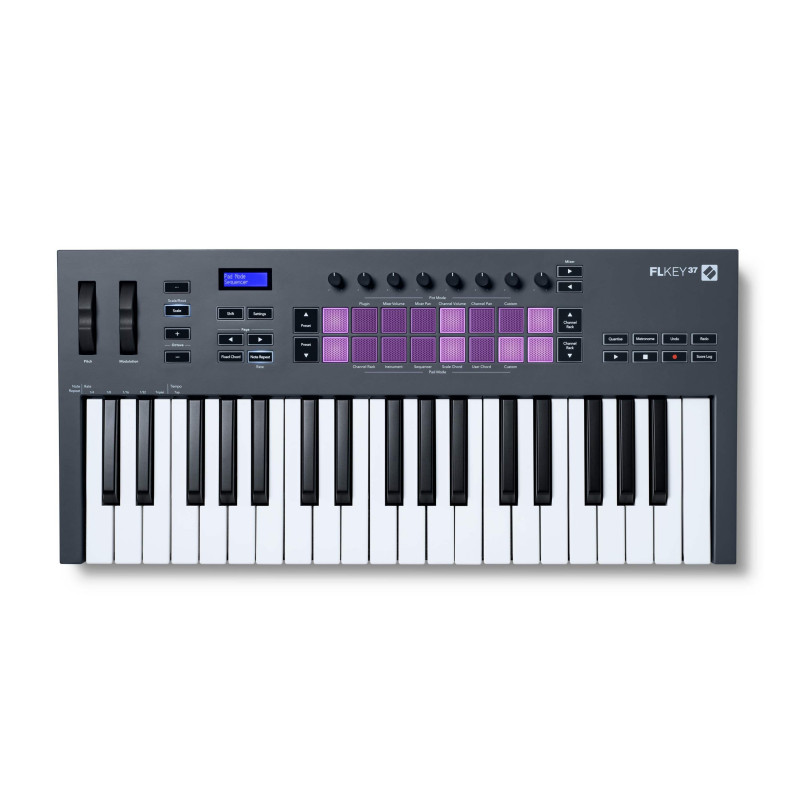 FL KEY 37 Teclado Controlador MIDI-USB 37 Teclas