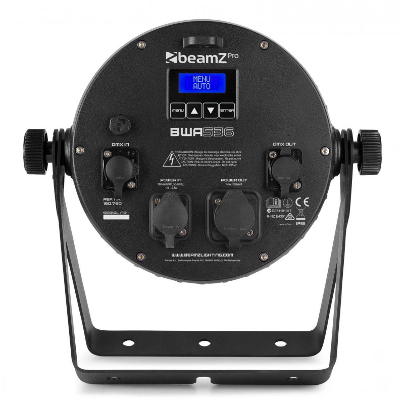 BeamZ BWA536 Foco PAR LED Aluminio IP65 18x12W 4-1