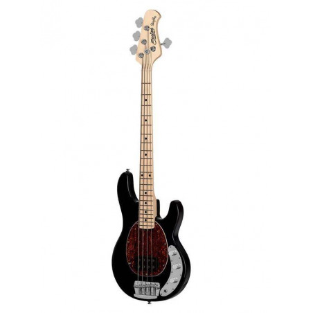 comprar Bajo Eléctrico de escala corta Sterling by MusicMan Stingray RAY SS4 en color negro con golpeador en shell.