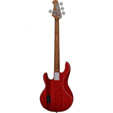 StingRay RAY34 Flame Maple RMR Bajo El. Heritage Cherry Burs