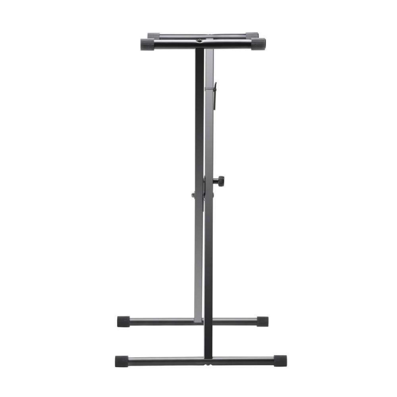 Adam Hall - SKS04 Soporte para teclados Negro regulable en altura en 5 incrementos desde 64 a 98cm. Carga máxima 30Kg.