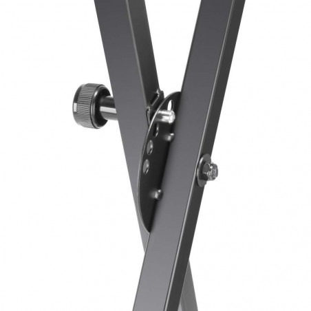 Adam Hall - SKS04 Soporte para teclados Negro regulable en altura en 5 incrementos desde 64 a 98cm. Carga máxima 30Kg. Adam Hall - SKS04 Soporte para teclados Negro regulable en altura en 5 incrementos desde 64 a 98cm. Carga máxima 30Kg.