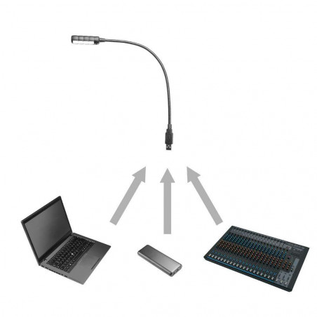 Compra Lámpara Flexo USB SLED 1 ULTRA USBC online | MusicSales