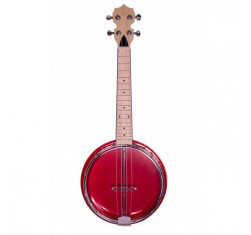 BB400R Banjolele 4 Cuerdas Rojo
                                
