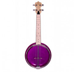 BB400P Banjolele 4 Cuerdas Púrpura
                                