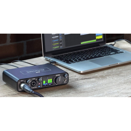 Interface Audio USB Motu M2 para Mac, Windows e iOs, 2 Canales ( 2 entradas y 2 salidas y una latencia ultrabaja. Interface Audio USB Motu M2 para Mac, Windows e iOs, 2 Canales ( 2 entradas y 2 salidas y una latencia ultrabaja.