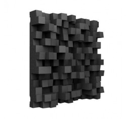 Multifuser DC3 Panel Difusor Negro (4 Unidades)