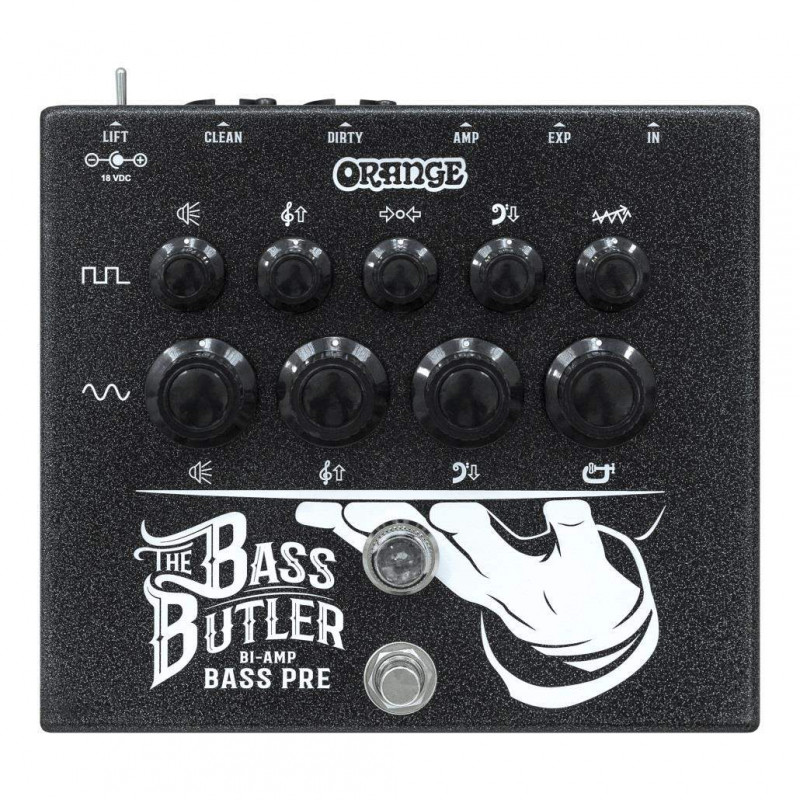 Pedal de preamp para Bajo Orange Bass Butler.