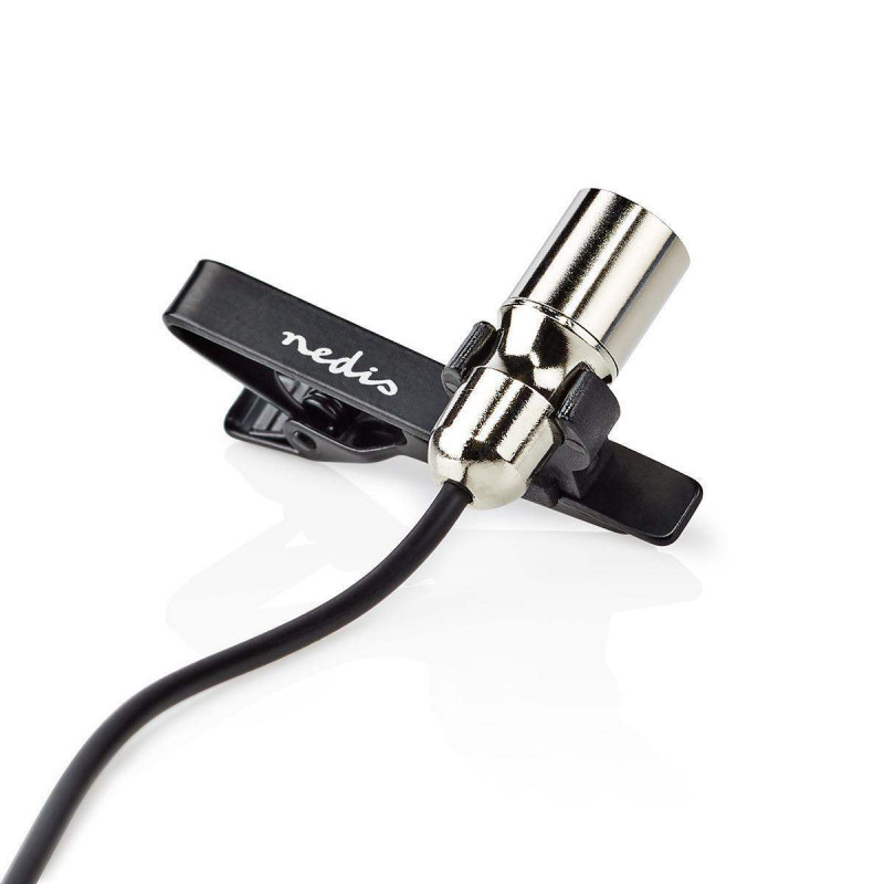 NEDIS MICCJ105BK Micro Levalier Plug and Play sin necesidad de Barerias Frecuencia de 50 Hz - 16 kHz.
