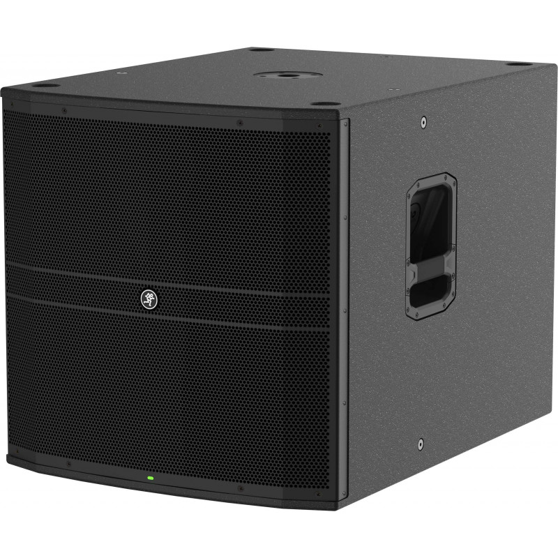 Mackie DRM18S Subwoofer Activo,Altavoz de graves de 18" Potencia amplificador 2000W ,Rango frecuencia 30-120 Hz. 135 dB.