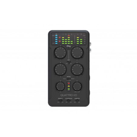 IK Multimedia IRIG PRO QUATTRO I/O Interface audio y midi 4 entradas