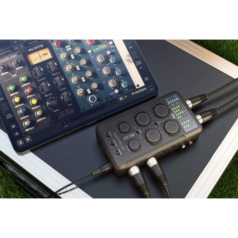 IK Multimedia IRIG PRO QUATTRO I/O Interface audio y midi 4 entradas