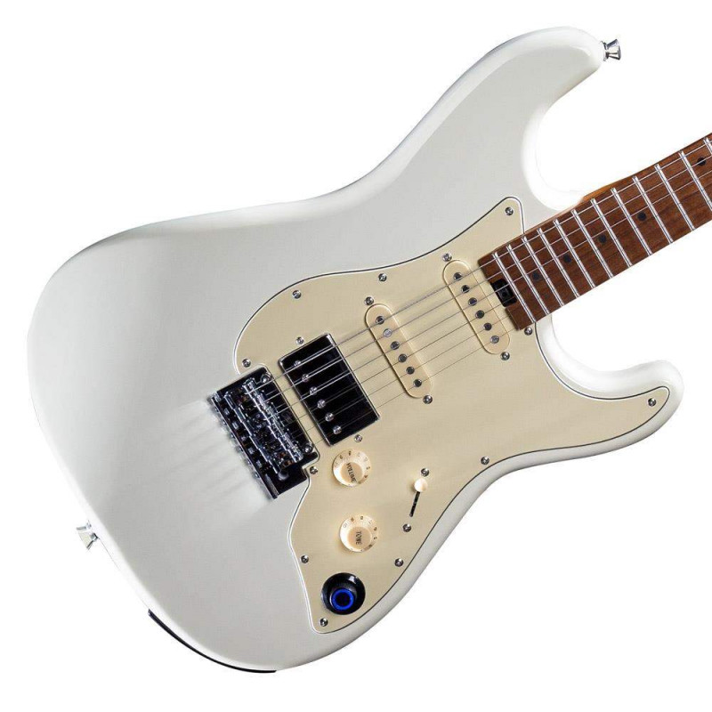 MOOER EFFECTS S801 WHITE Guitarra con multiefectos y BT