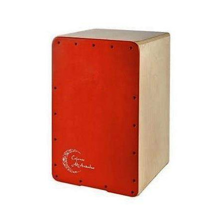 Cajón Flamenco Aire Tapa Roja