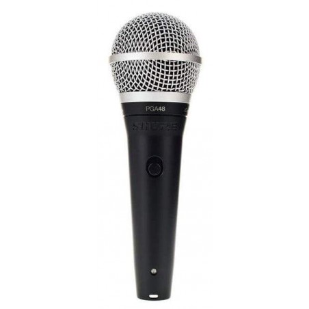 SHURE PGA48-XLR Micrófono Dinámico Vocal SHURE PGA48-XLR Micrófono Dinámico Vocal