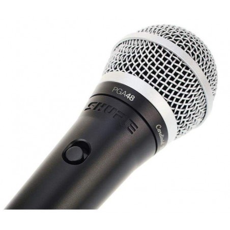 SHURE PGA48-XLR Micrófono Dinámico Vocal SHURE PGA48-XLR Micrófono Dinámico Vocal