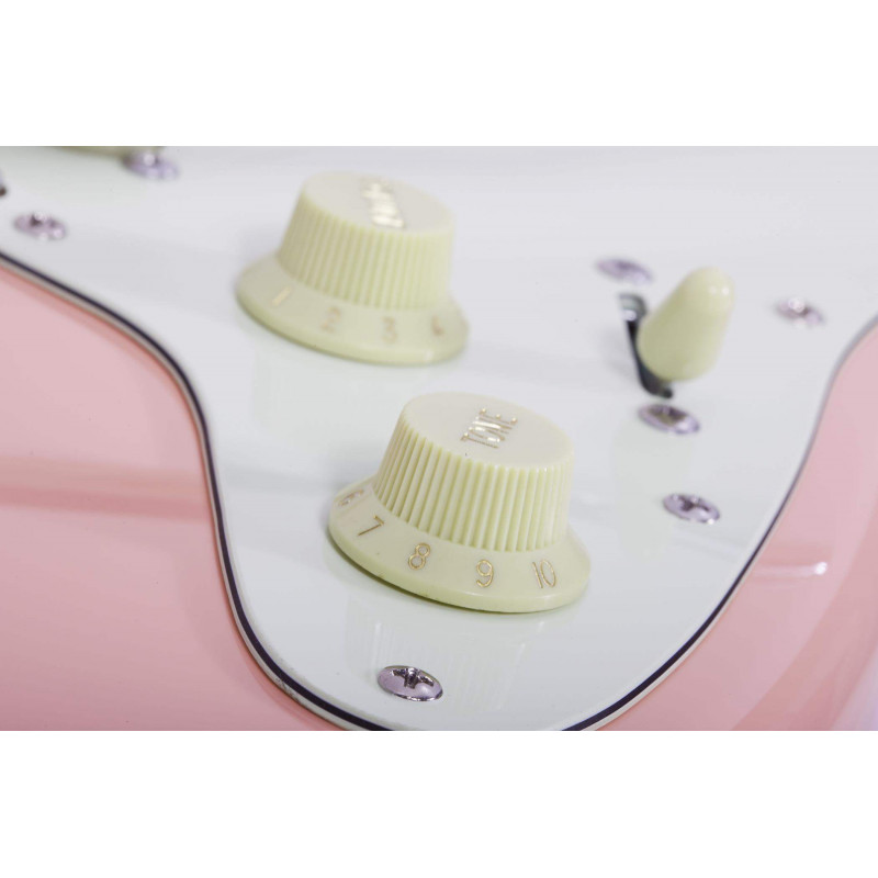 NICK JOHNSTON TRAD SSS A. CORAL Guitarra Electrica