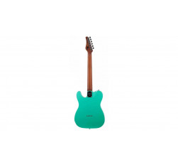Schecter Nick Johnston PT A. Green Guitarra Electrica, Signature tipo telecaster en acabado Atomic Green 2