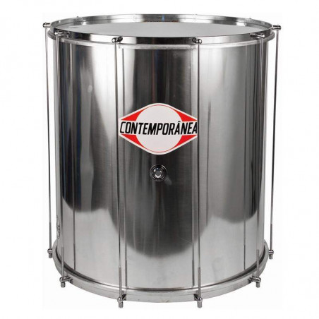 Surdo Contemporánea Profesional C-SUA05 de 22" x 60cm, fabricado en aluminio, parches de plástico y 10 tensores.