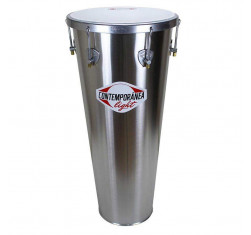 Timba Contemporánea Light CL-TIM02 12" x 70cm, fabricada de aluminio muy ligero, con 6 tensores y parche de plastico.