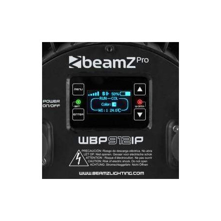 WBP912IP Par Led a Bateria IP65 Inalámbrico 150.782