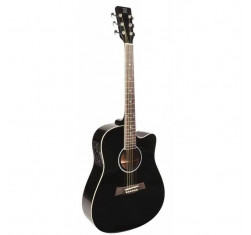 QGA-51CE Pack Guitarra Acústica Negra
                                