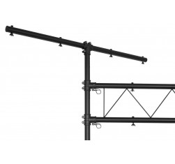 BeamZ Soporte de iluminación con 2 barras en T 180.605, Tripodes estables con bloqueo. 2