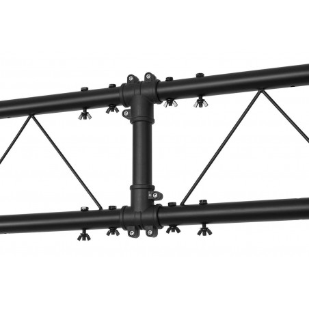 BeamZ Soporte de iluminación con 2 barras en T 180.605, Tripodes estables con bloqueo.
