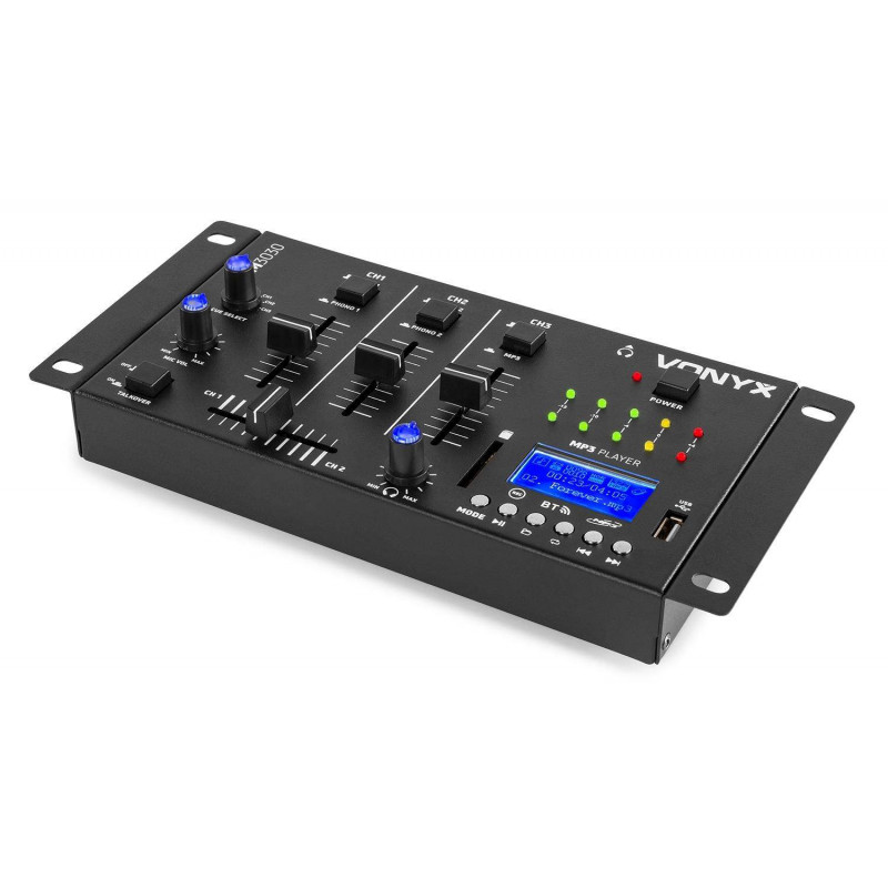 STM3030 Mezclador 4 canales USB/MP3/BT/REC