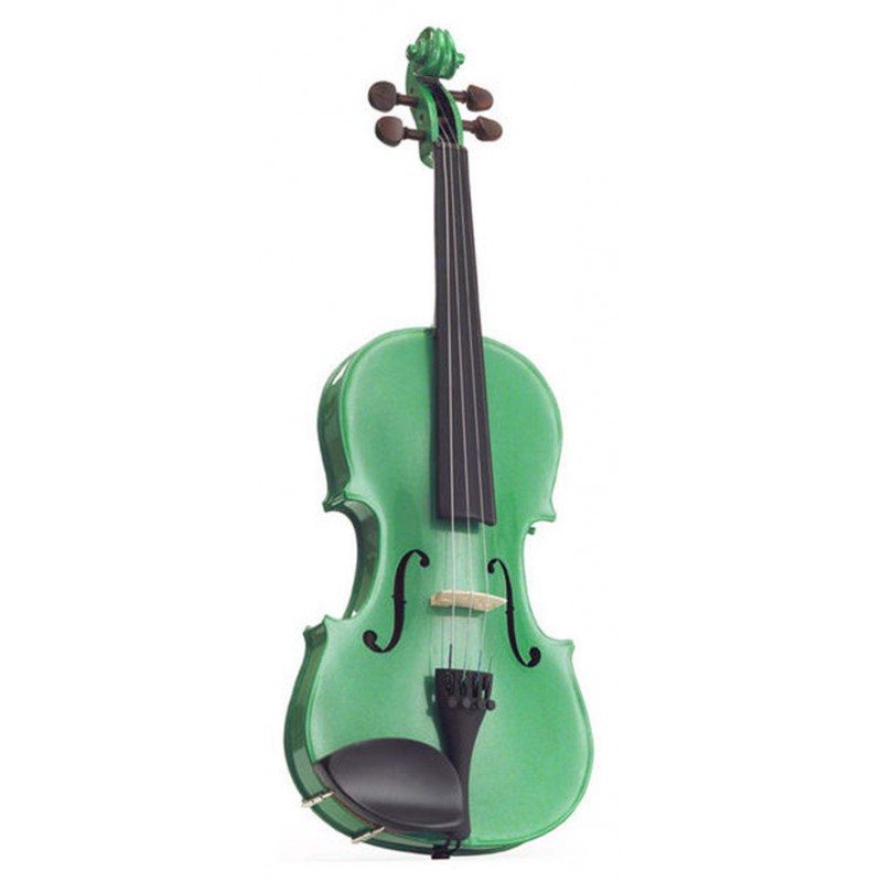 STENTOR HARLEQUIN Violín Estudio 4/4 Verde