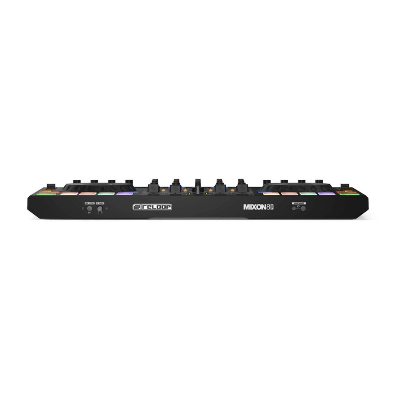 comprar controladora de DJ profesional Reloop Mixon 8 Pro con 4 canales para Serato DJ Pro y Algoriddim djay Pro AI.