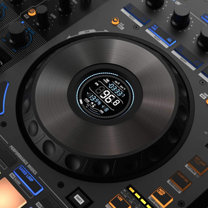 comprar controladora de DJ profesional Reloop Mixon 8 Pro con 4 canales para Serato DJ Pro y Algoriddim djay Pro AI.