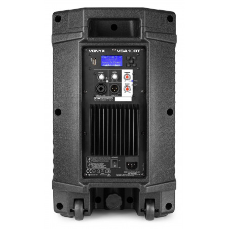Vonyx VSA10BT Altavoz Activo Bi-amplificado 10" 500W BT/MP3