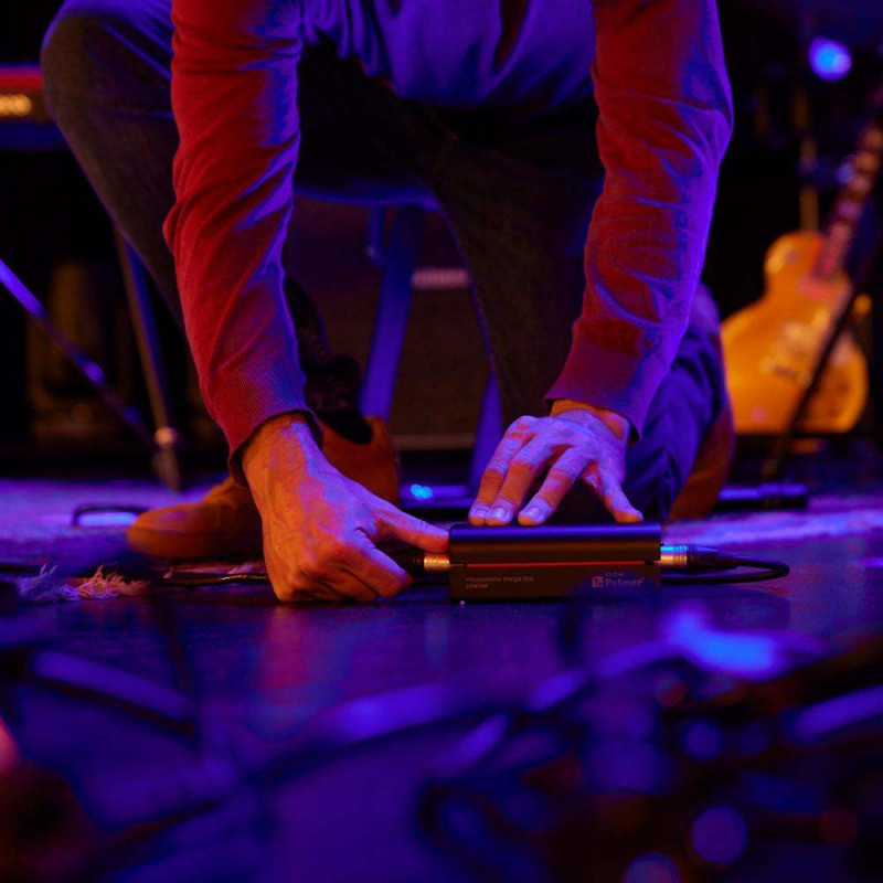 Palmer TAUBER Mezclador pasivo de micrófonos