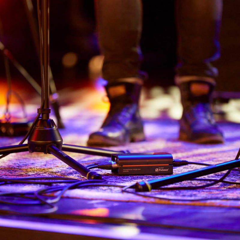 Palmer TAUBER Mezclador pasivo de micrófonos