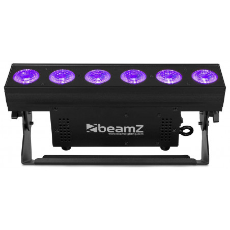 Beamz BBB612 Barra Leds con bateria 6x12W