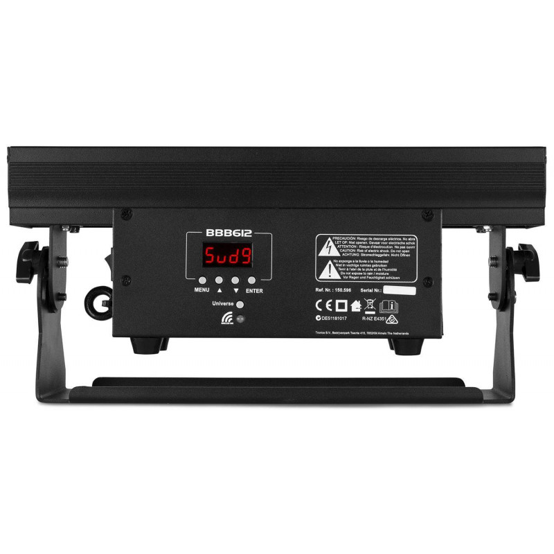 Beamz BBB612 Barra Leds con bateria 6x12W