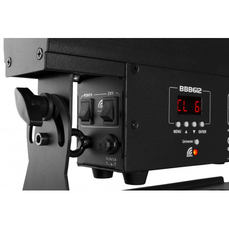 Beamz BBB612 Barra Leds con bateria 6x12W