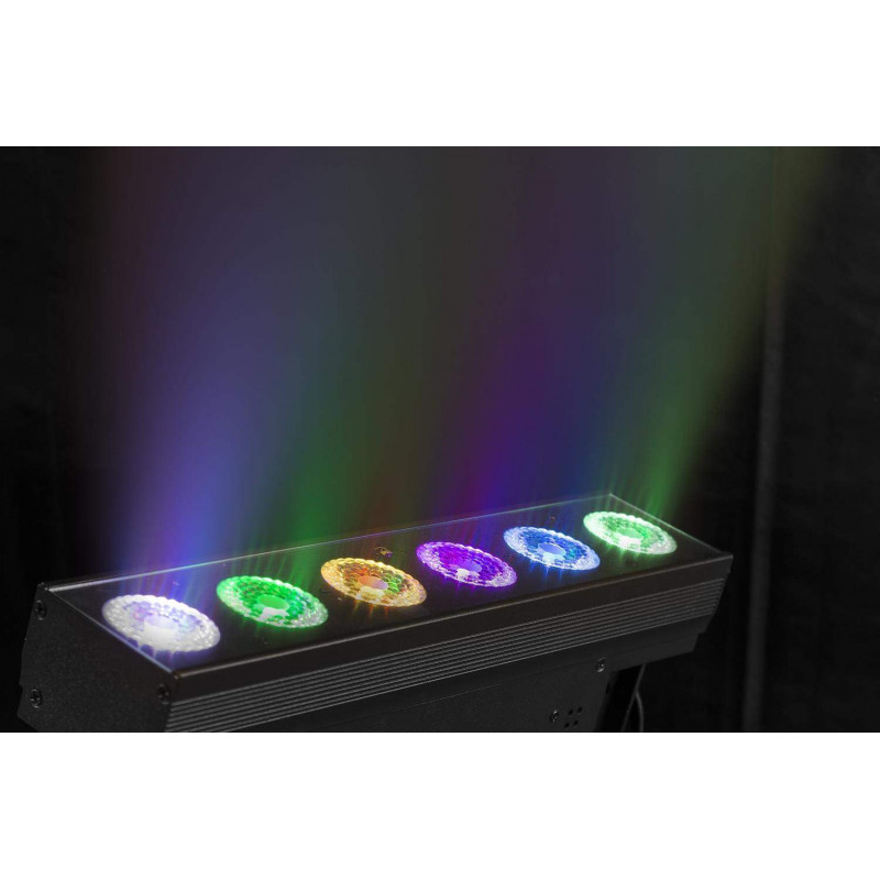 Beamz BBB612 Barra Leds con bateria 6x12W