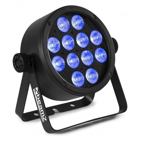 BeamZ BAC304 Foco Par LED Aluminio,12 Leds de 8 Watts, 4 en 1, RGBW