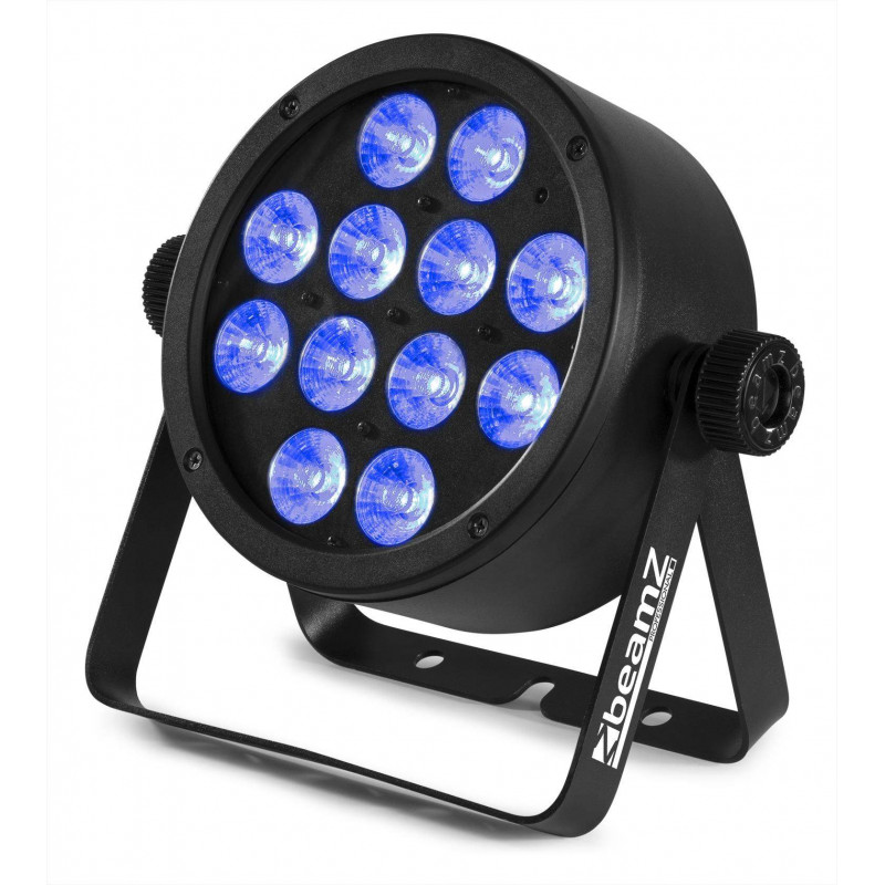 BeamZ BAC304 Foco Par LED Aluminio,12 Leds de 8 Watts, 4 en 1, RGBW